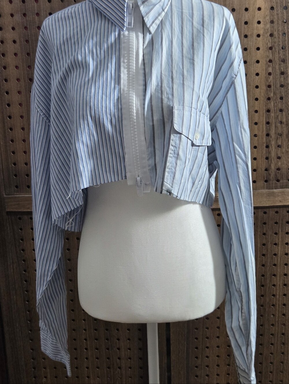 NWT Furst of a Kind, which utilizes components from a HugoBoss striped shirt